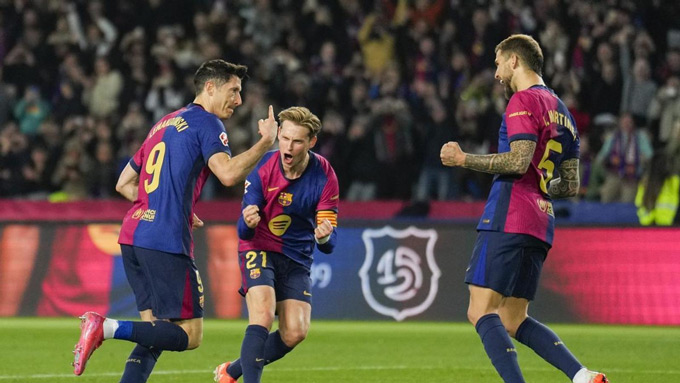 BARCA CHIẾM ĐỈNH LALIGA